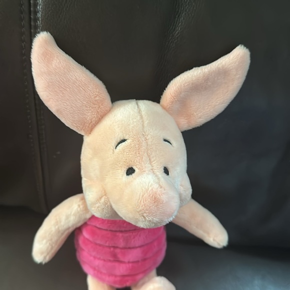 Plush Piglet Toy - Pink and Cream - Picture 2 of 4